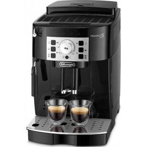 De'Longhi ECAM22.115.B Magnifica S Αυτόματη Μηχανή Espresso 1450W Πίεσης 15bar με Μύλο Άλεσης Μαύρη